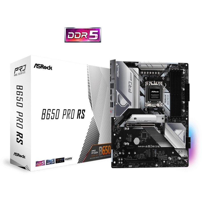 B650 Pro RS - Motherboard - ATX - Socket AM5 - AMD B650 Chipsatz - USB 3.2 Ge...